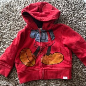 Baby GAP Disney Mickey Sweatshirt 18-24 Months